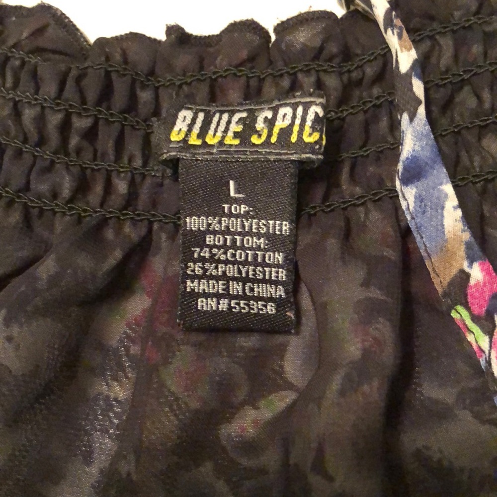 Blue Spic Romper - Picture 2 of 5